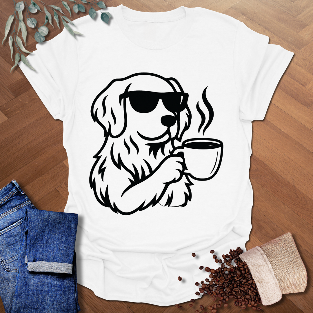 B/W Dog T-Shirt