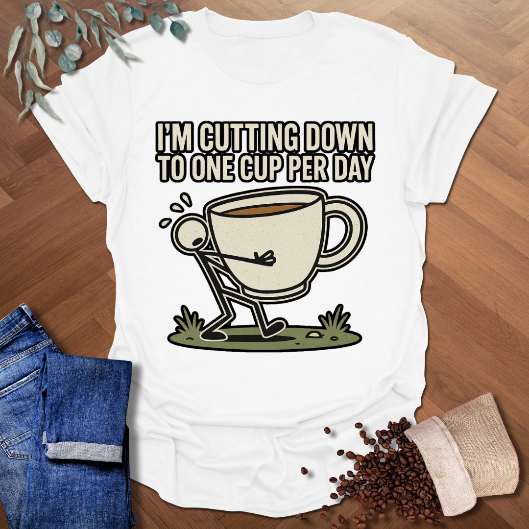 1 Cup Per Day T-Shirt