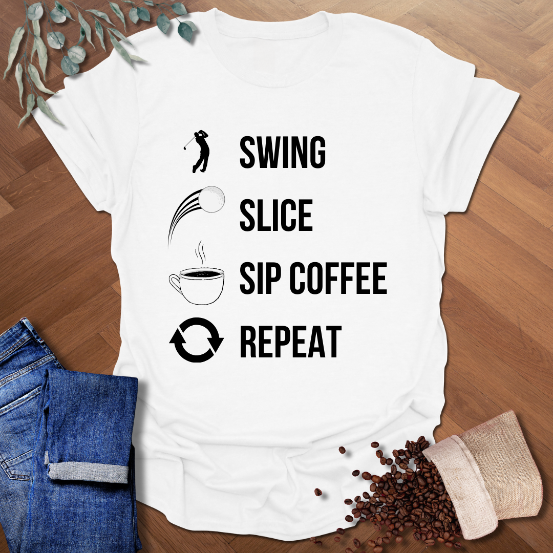 Swing Slice Sip Repeat T-Shirt