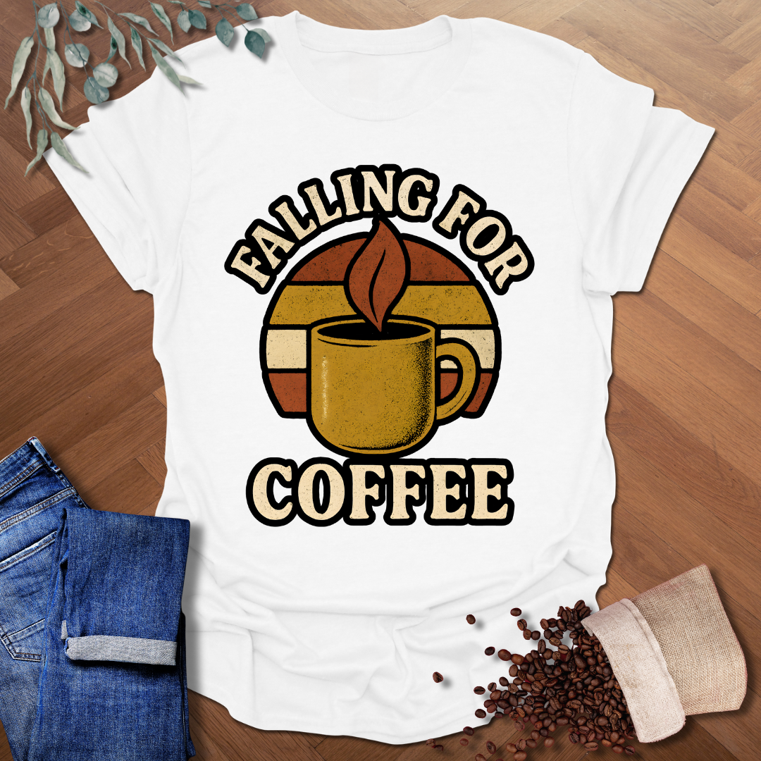 Falling For Coffee T-Shirt