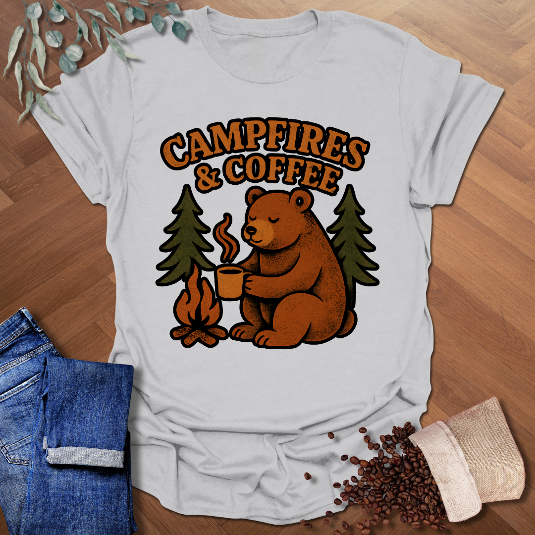 Campfires & Coffee T-Shirt