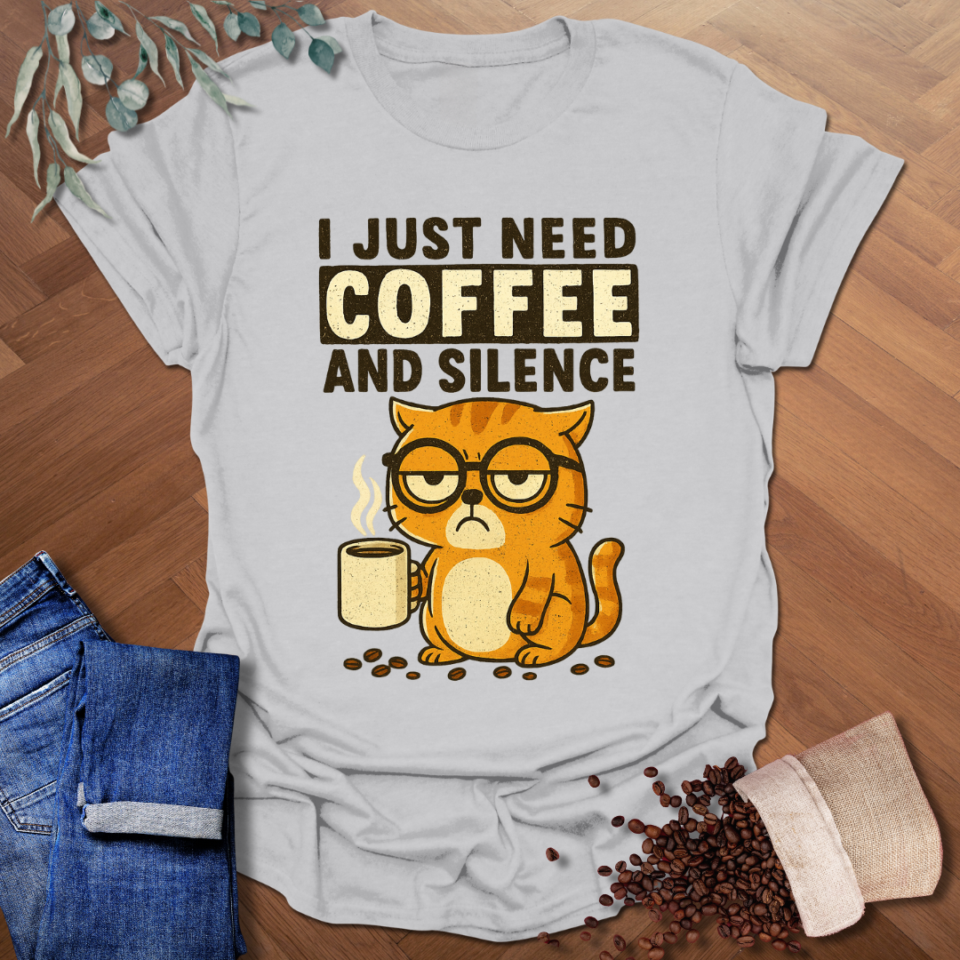 Coffee and Silence T-Shirt
