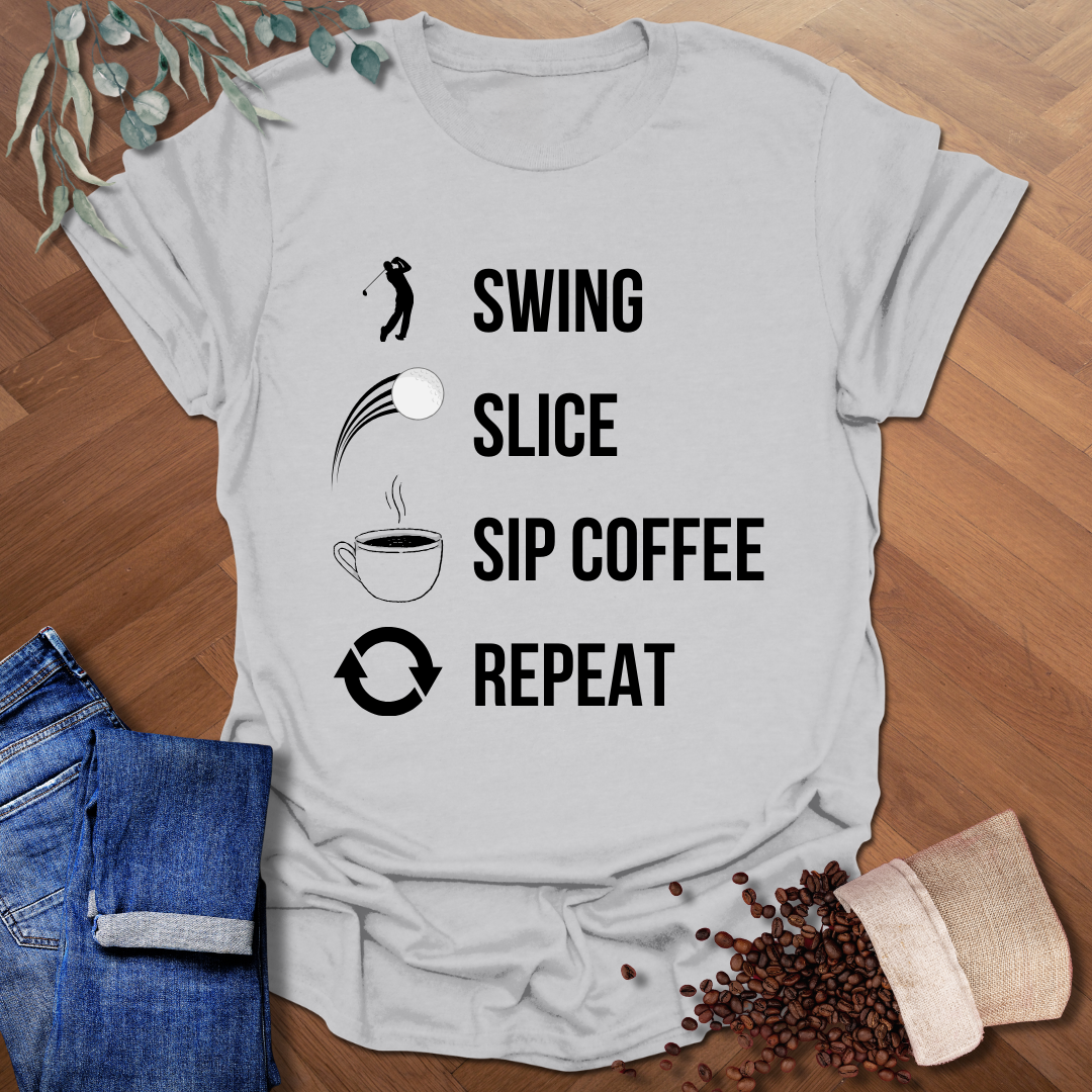 Swing Slice Sip Repeat T-Shirt