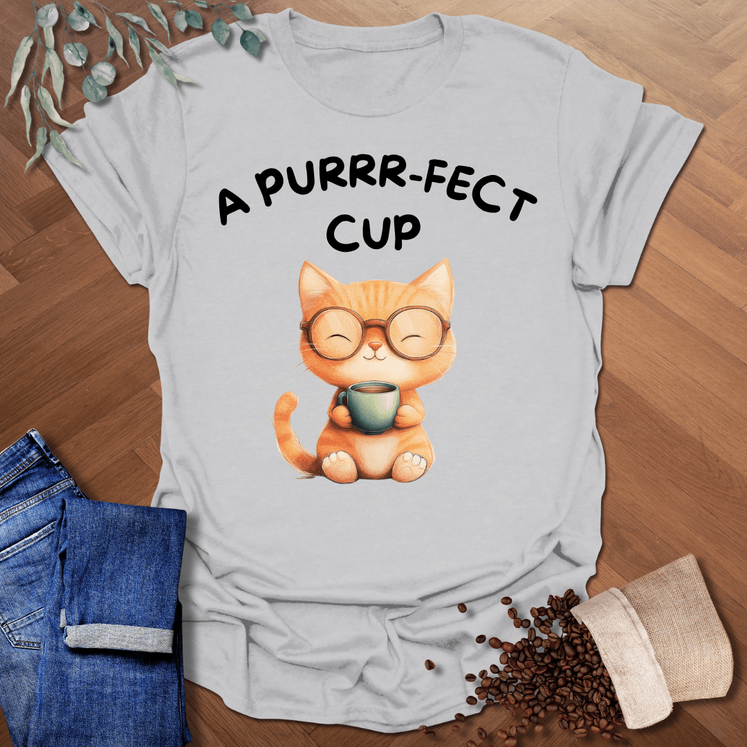 A Purrr-fect Cup T-Shirt