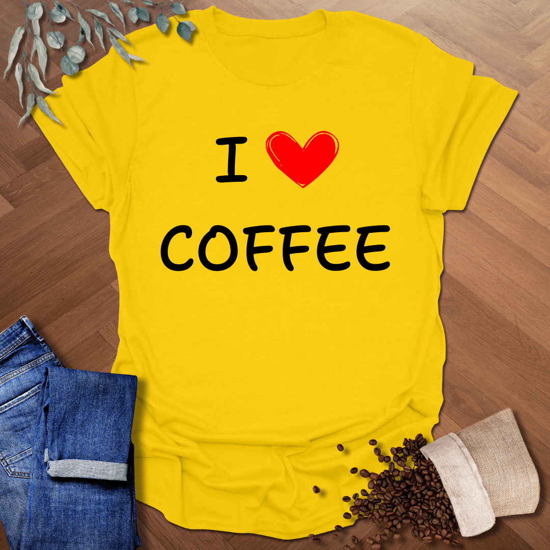 I ❤️ Coffee T-Shirt