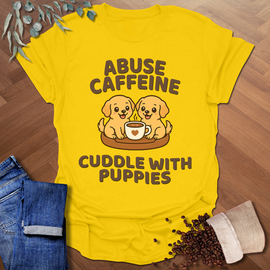 Cuddle With Puppies T-Shirt