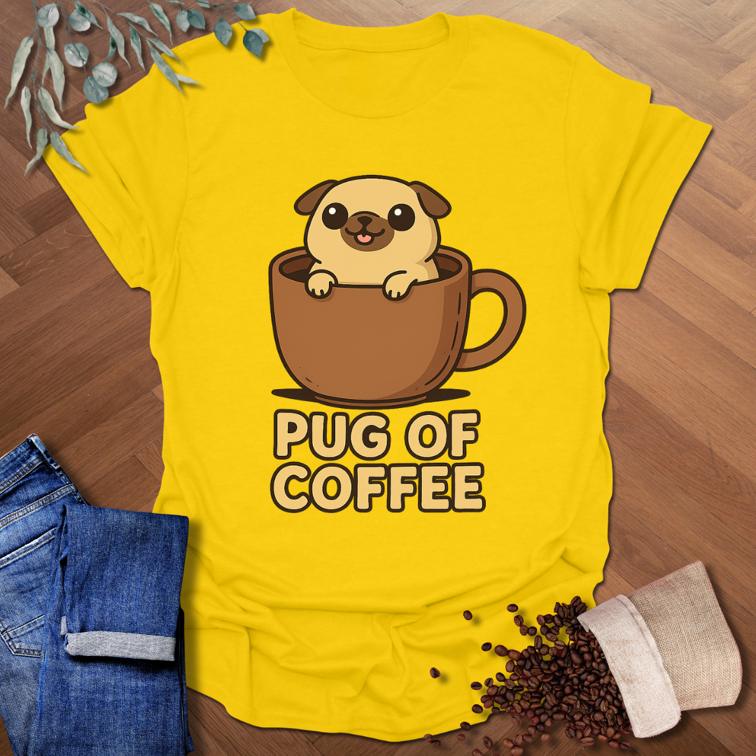 Pug Of Coffee T-Shirt