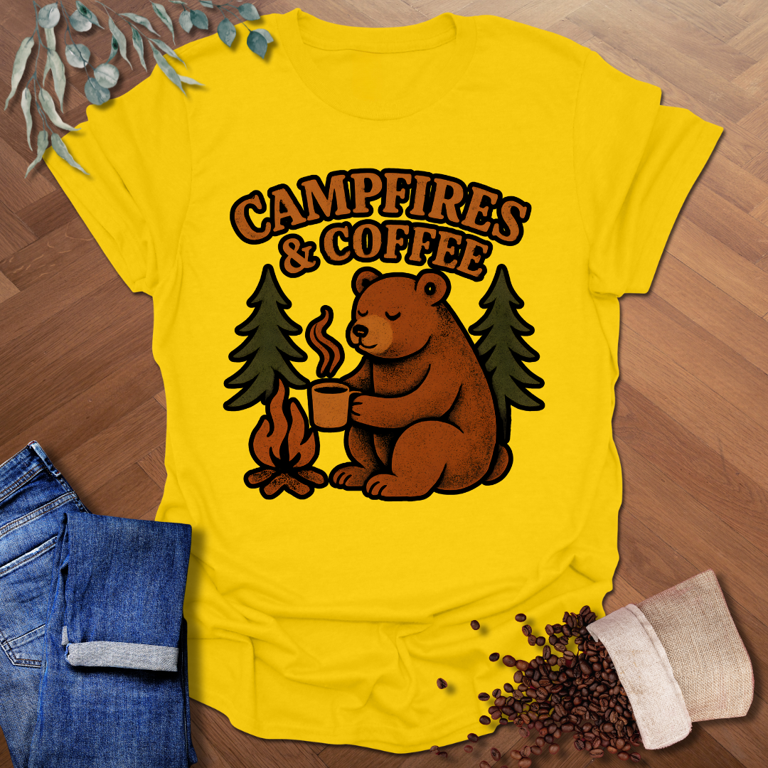 Campfires & Coffee T-Shirt
