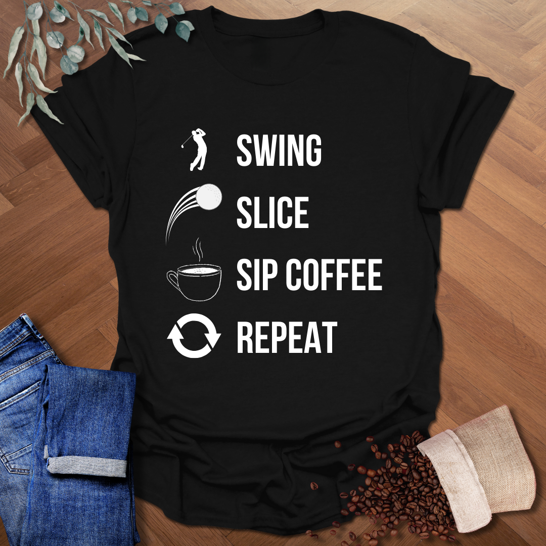 Swing Slice Sip Repeat T-Shirt