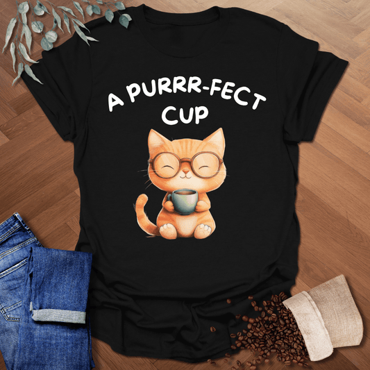 A Purrr-fect Cup T-Shirt