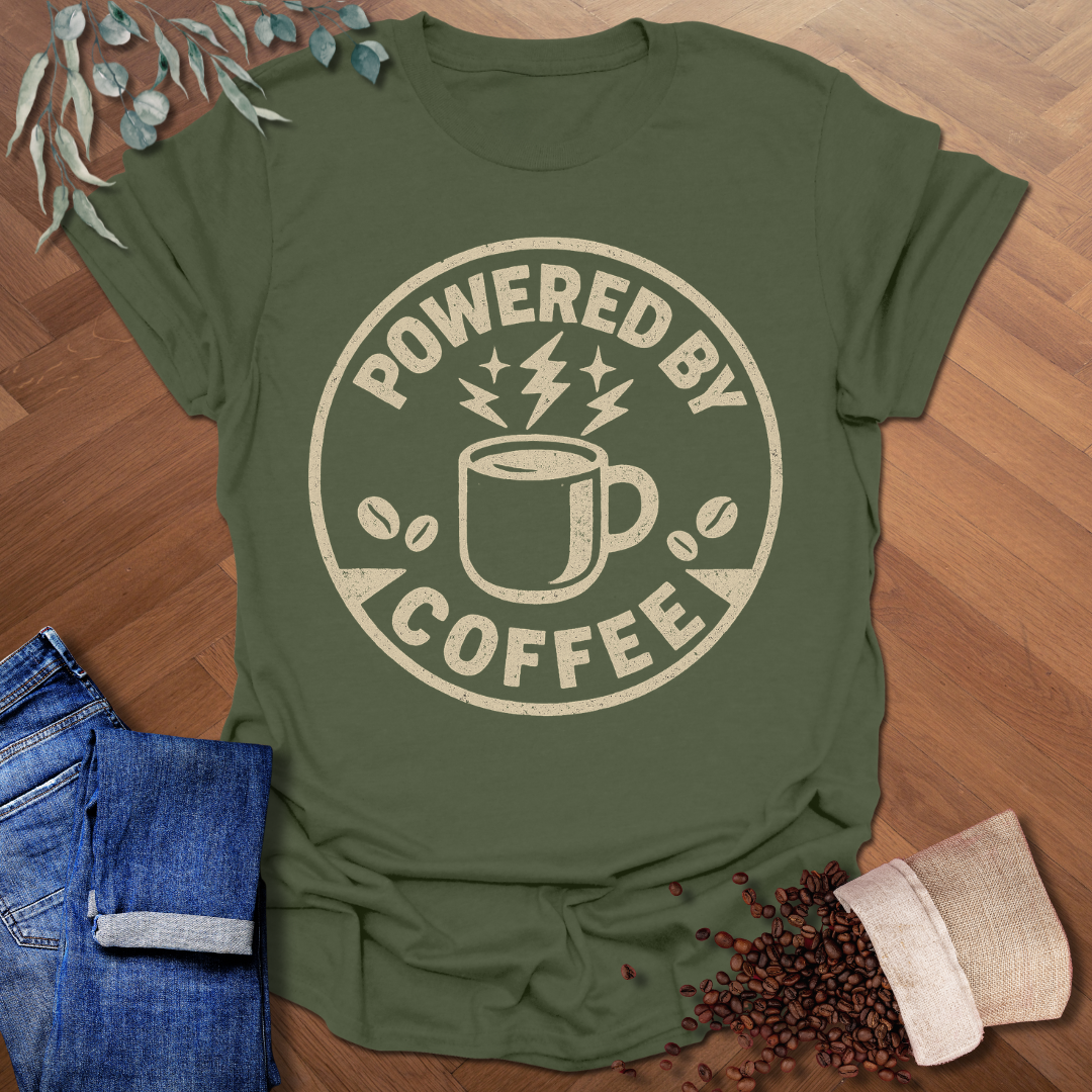 Powered By Coffee T-Shirt