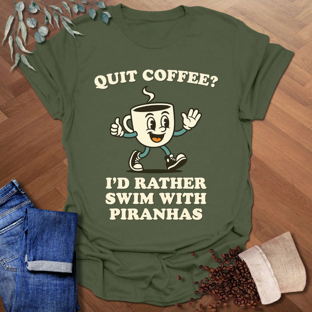Quit Coffee? T-Shirt