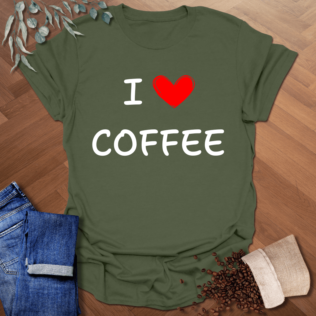I ❤️ Coffee T-Shirt