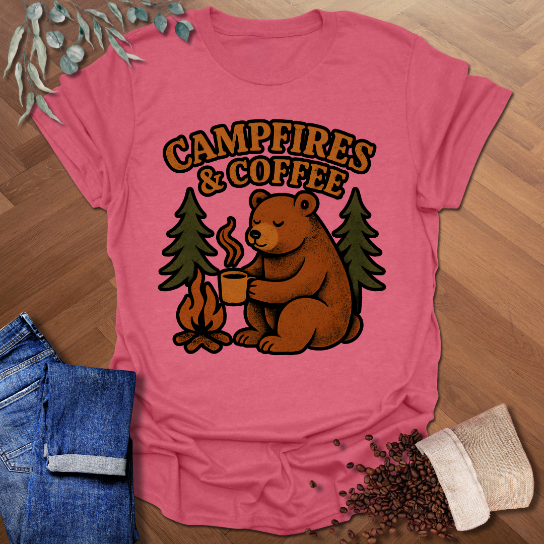Campfires & Coffee T-Shirt