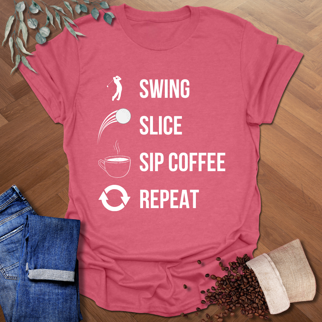 Swing Slice Sip Repeat T-Shirt