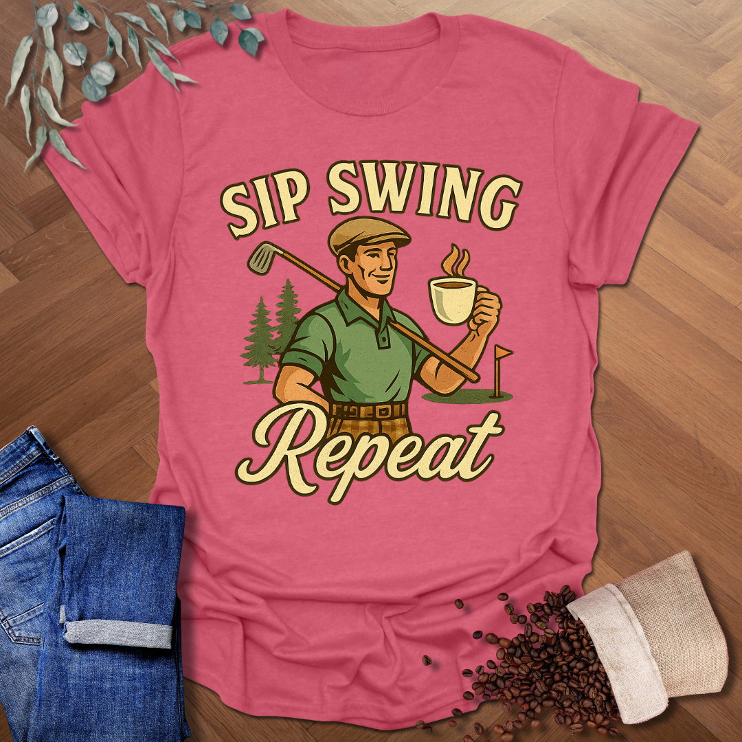 Sip Swing Repeat T-Shirt