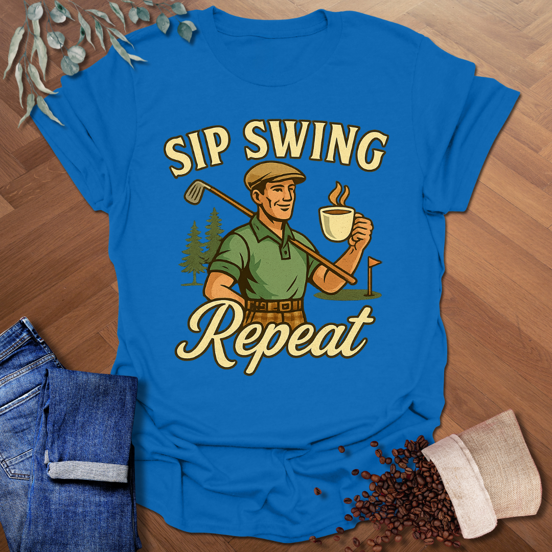 Sip Swing Repeat T-Shirt