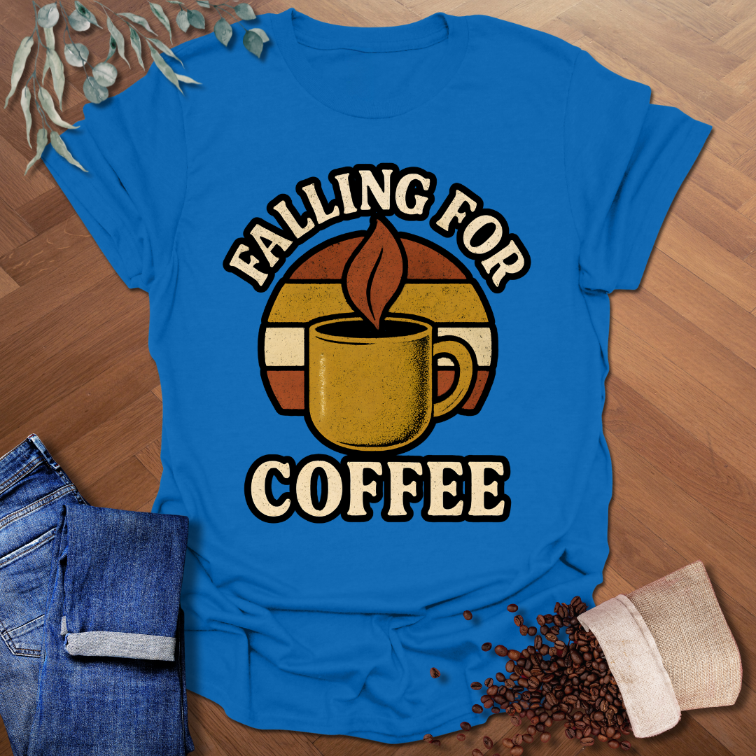 Falling For Coffee T-Shirt