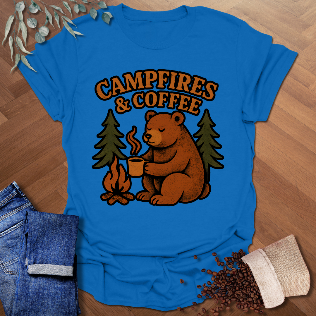 Campfires & Coffee T-Shirt