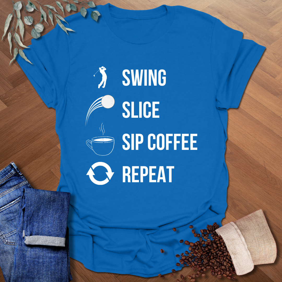 Swing Slice Sip Repeat T-Shirt
