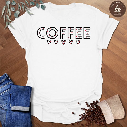 Coffee Hearts T-Shirt