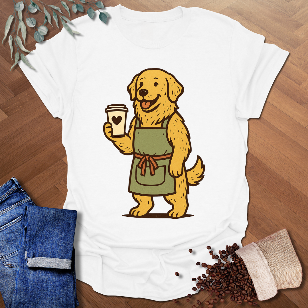 Barista Dog T-Shirt