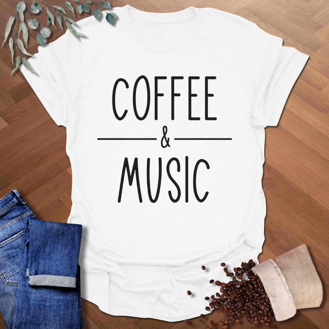 Coffee & Music T-Shirt