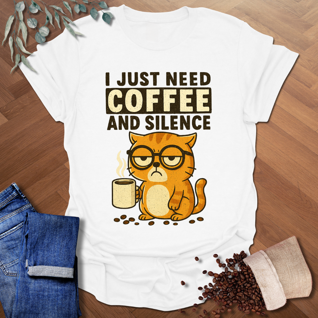 Coffee and Silence T-Shirt