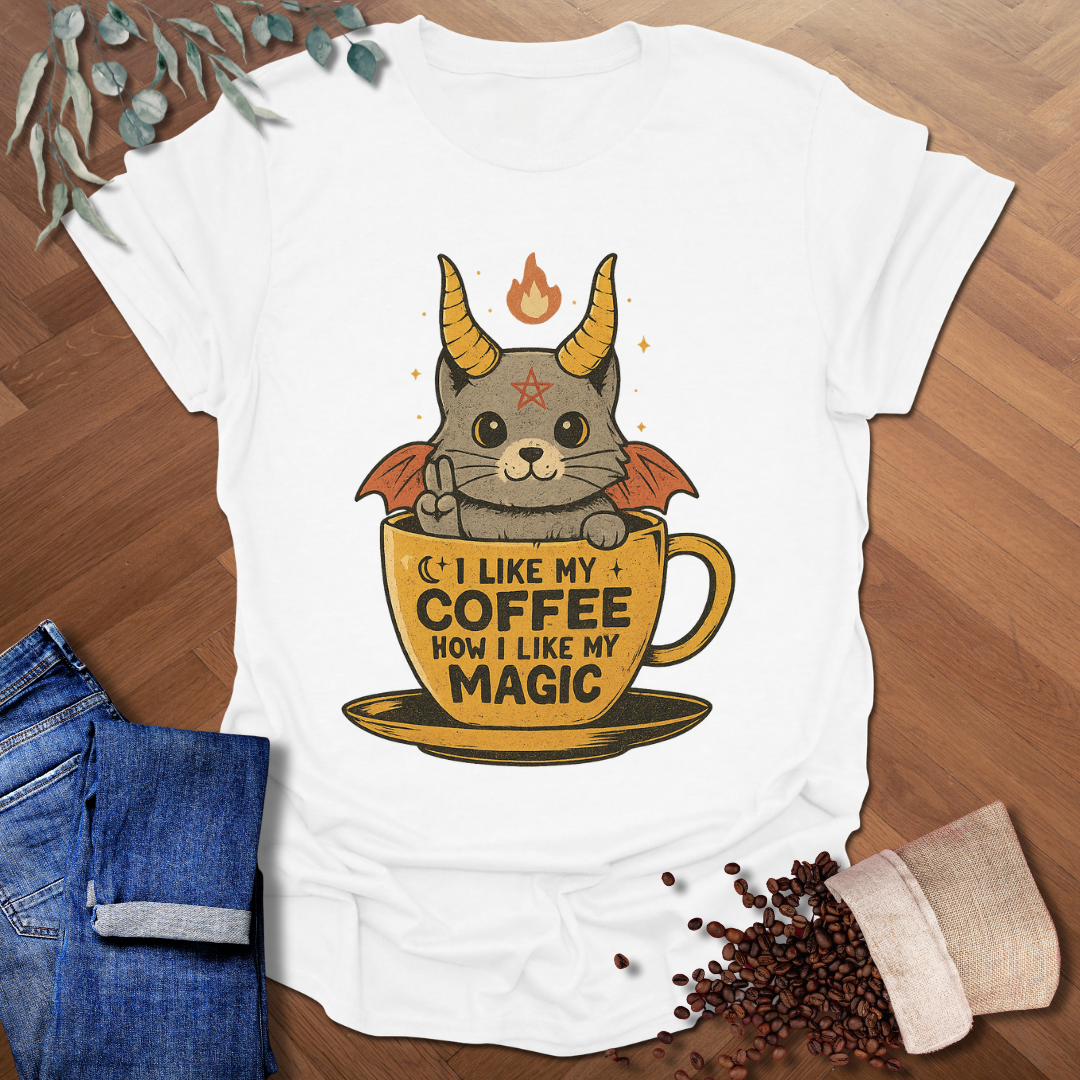 Black Magic Cat T-Shirt