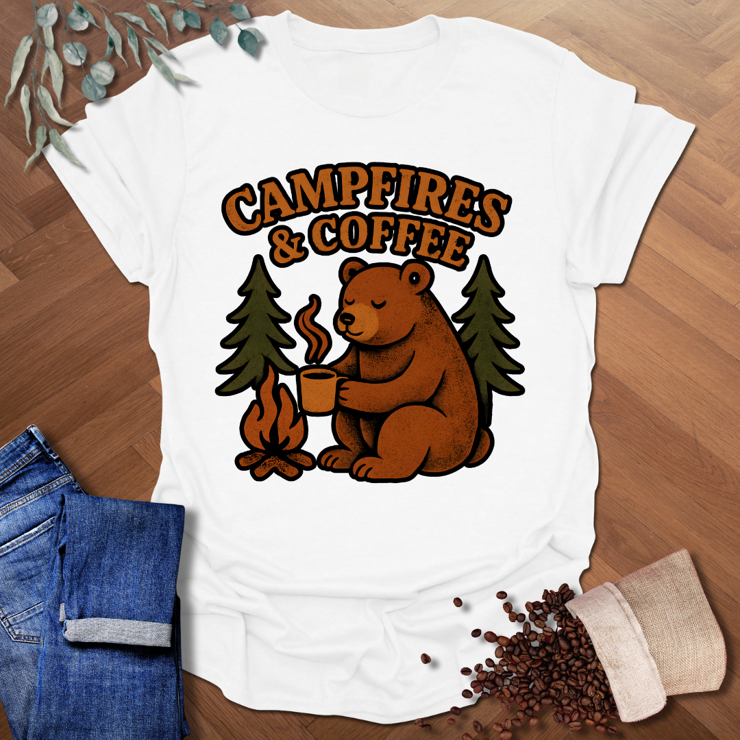 Campfires & Coffee T-Shirt