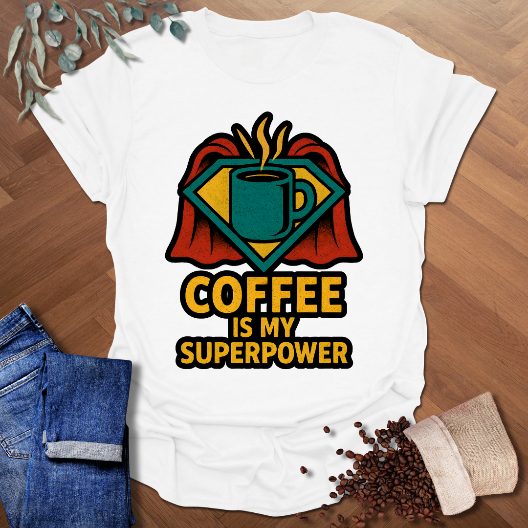 Coffee Is My Superpower T-Shirt