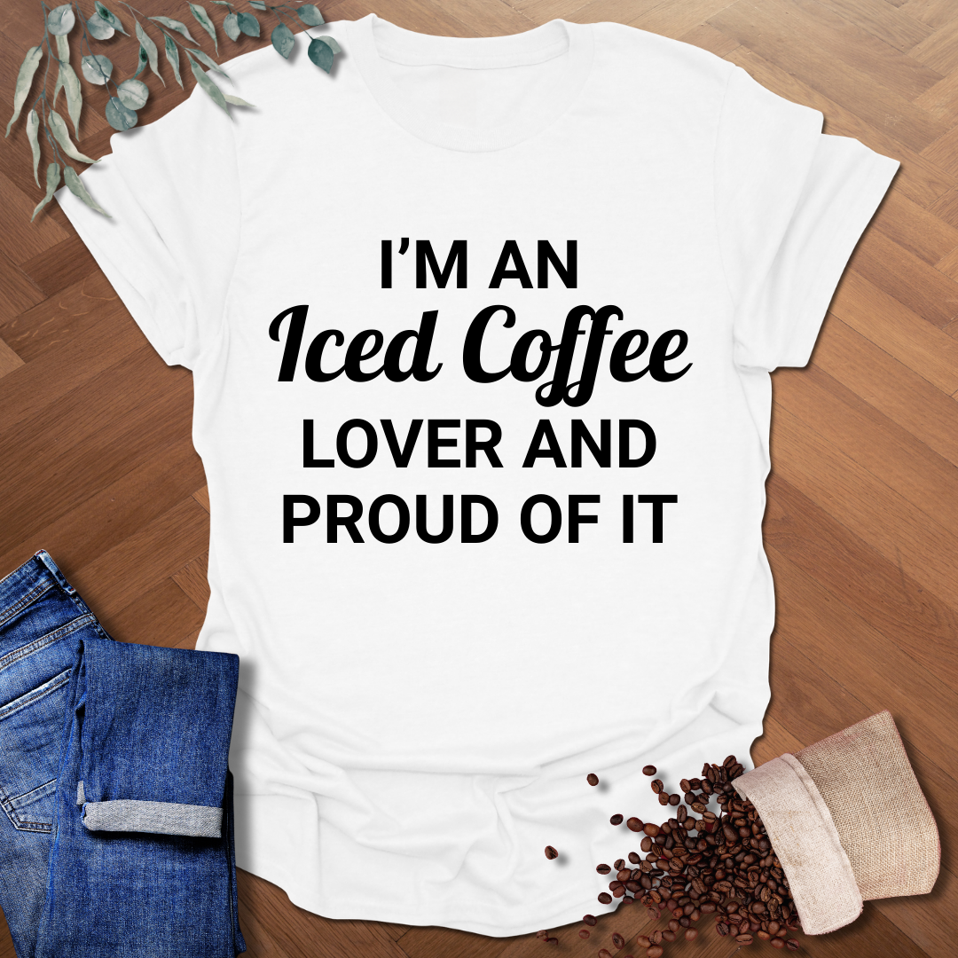 Iced Coffee Lover T-Shirt