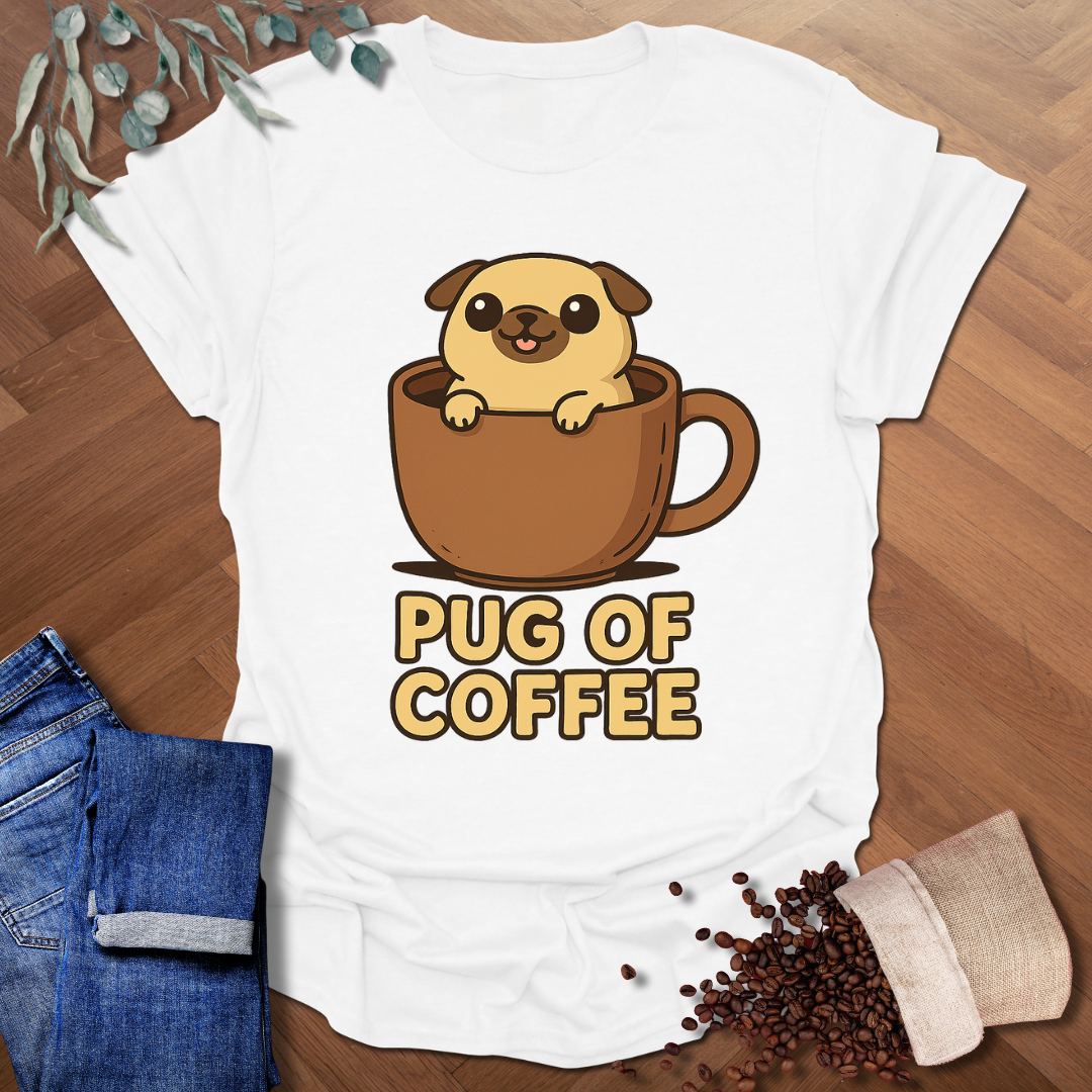 Pug Of Coffee T-Shirt
