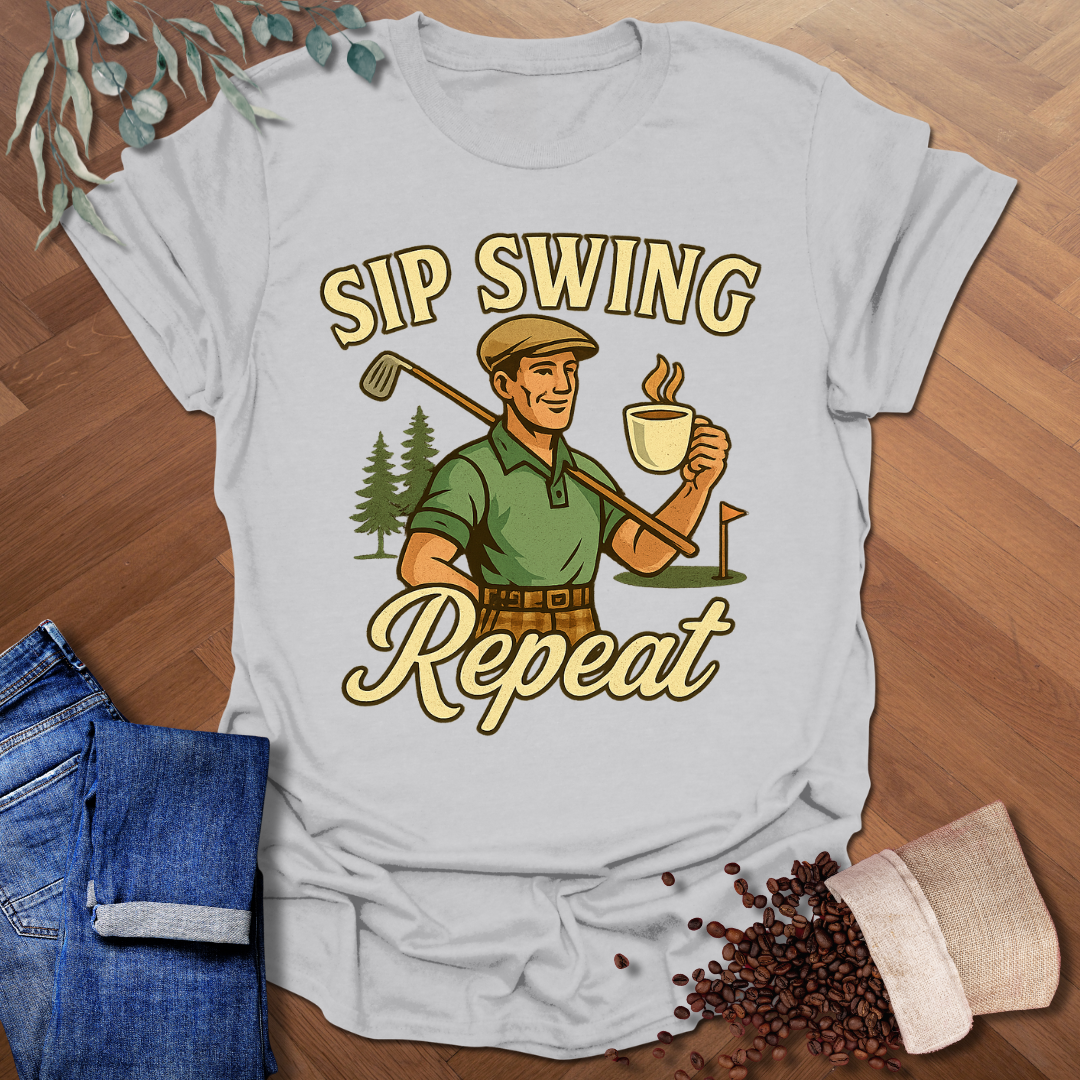 Sip Swing Repeat T-Shirt