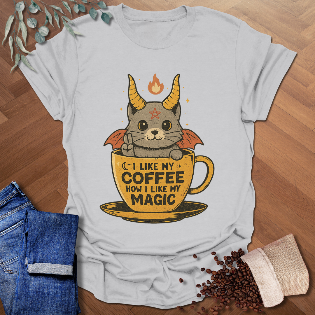 Black Magic Cat T-Shirt