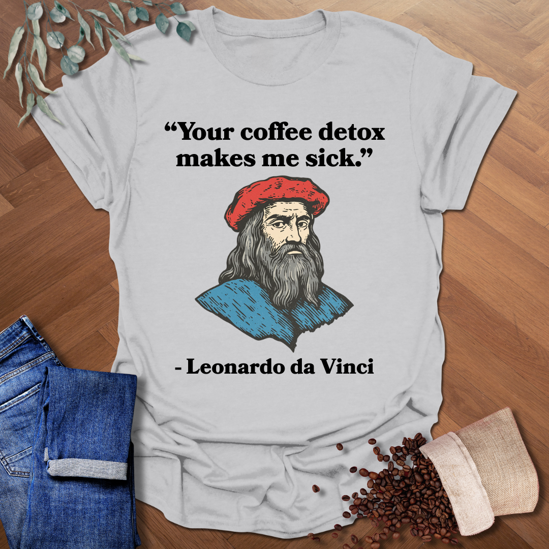 da Vinci Quote T-Shirt