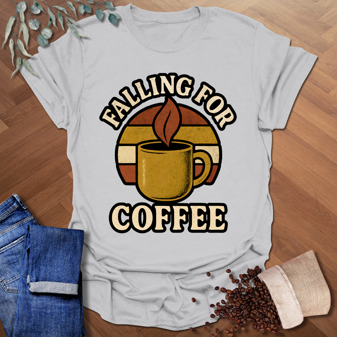 Falling For Coffee T-Shirt