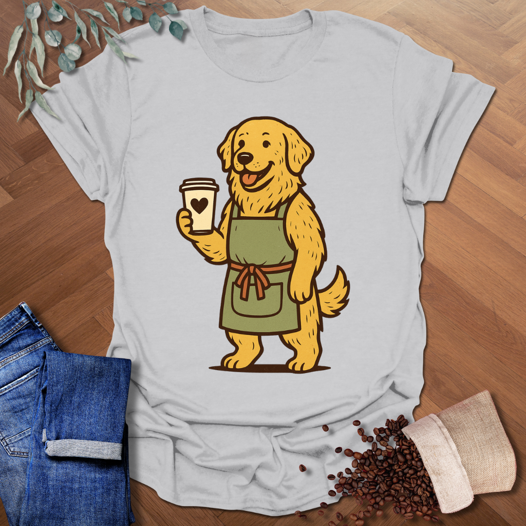 Barista Dog T-Shirt