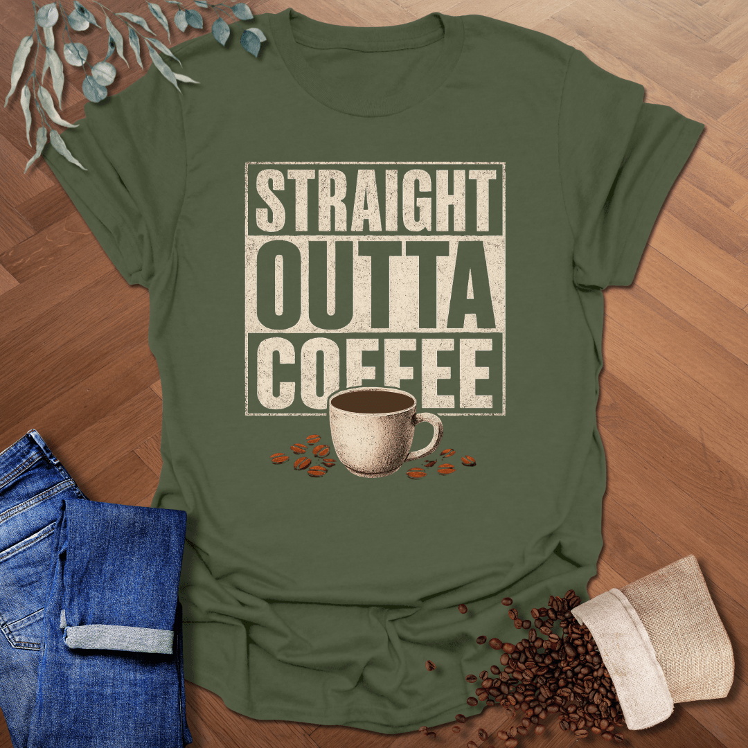 Straight Outta Coffee T-Shirt
