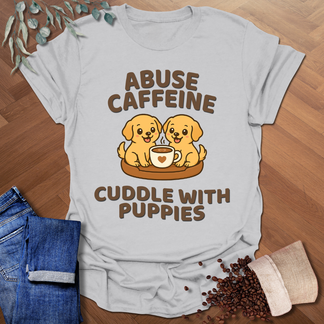 Cuddle With Puppies T-Shirt
