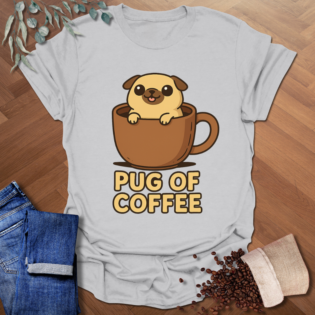 Pug Of Coffee T-Shirt