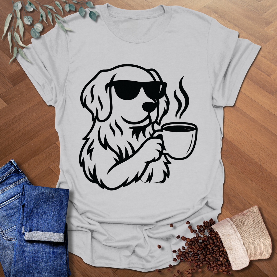 B/W Dog T-Shirt