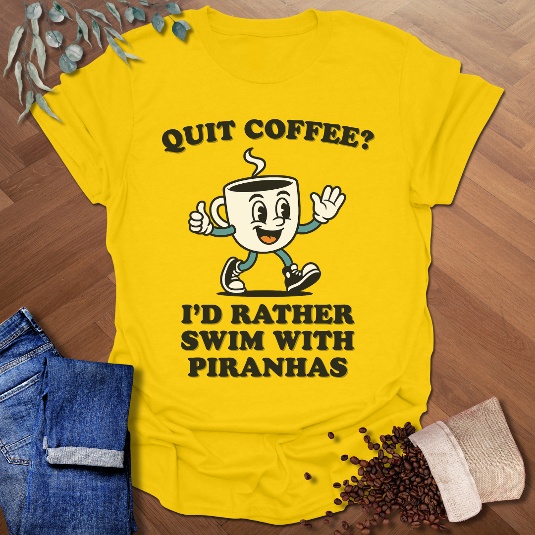 Quit Coffee? T-Shirt