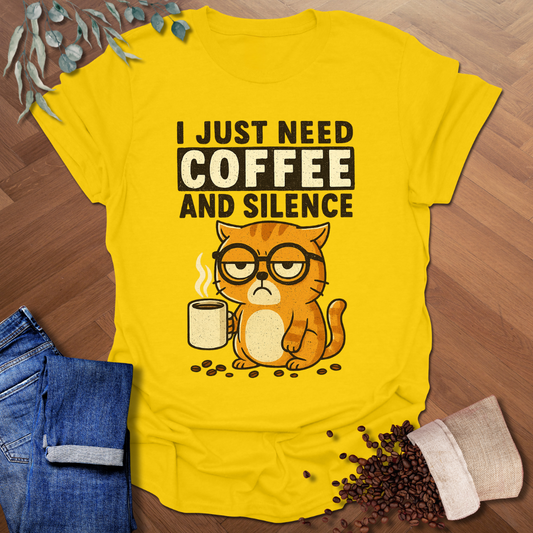 Coffee and Silence T-Shirt