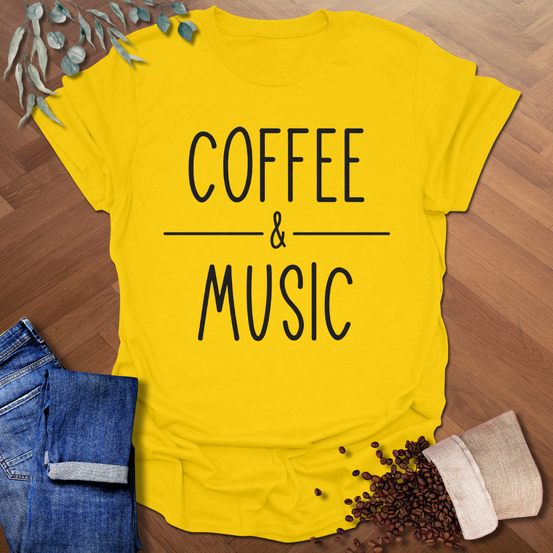Coffee & Music T-Shirt