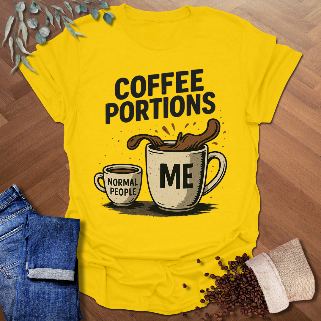 Coffee Portions T-Shirt