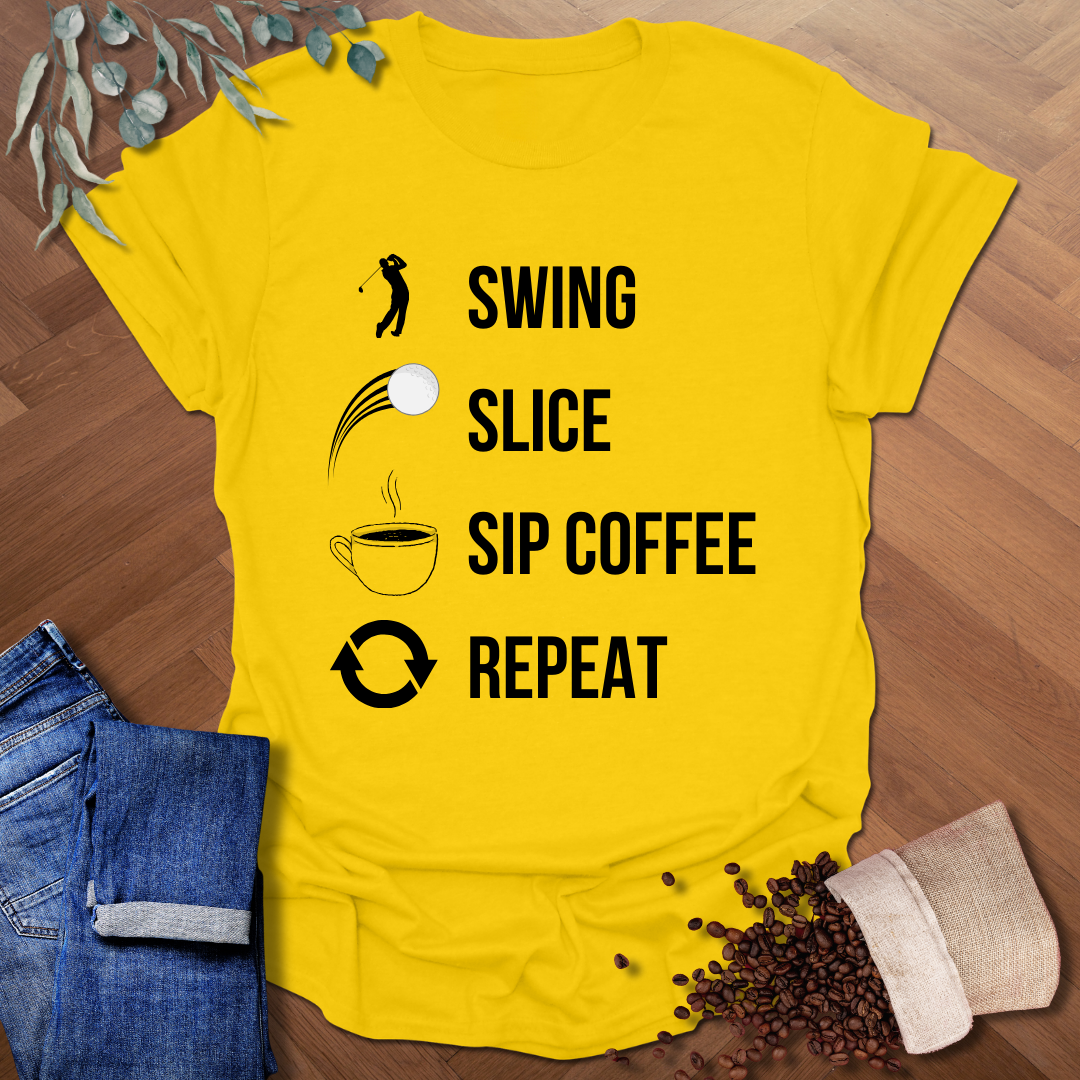 Swing Slice Sip Repeat T-Shirt