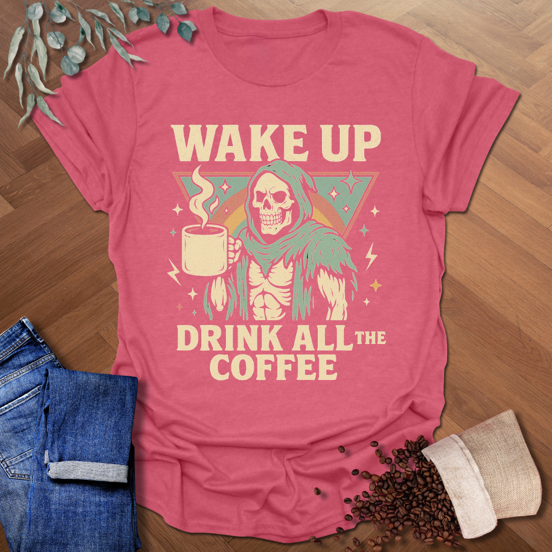 Skeleton Wake Up T-Shirt