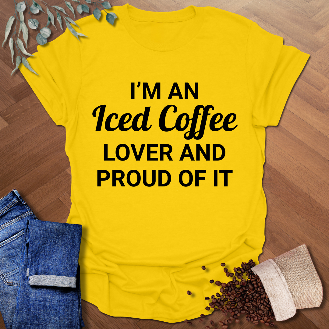 Iced Coffee Lover T-Shirt