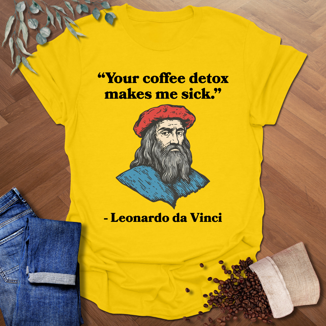 da Vinci Quote T-Shirt